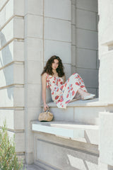 Vestido Resortado pomodoro