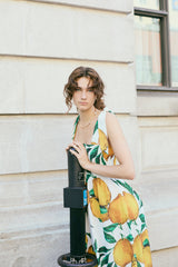 Vestido Resortado Limones