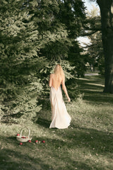 Vestido Crudo Encaje