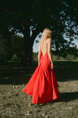 Vestido Salmon Encaje