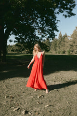 Vestido Salmon Encaje