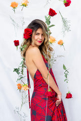 Vestido Talla única rosas