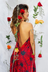 Vestido Talla única rosas