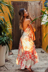 Vestido coral