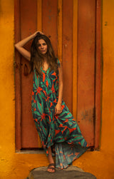 Vestido talla única espia tiras