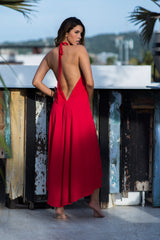 Vestido Talla única rojo unicolor