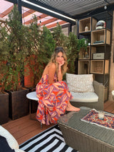 Vestido talla única Espía Naranja