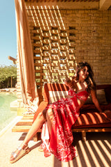 Coral in red con vuelo