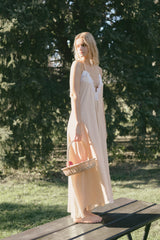 Vestido Crudo Encaje