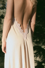 Vestido Crudo Encaje