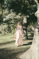 Vestido Crudo Encaje