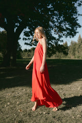 Vestido Salmon Encaje