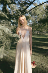 Vestido Crudo Encaje