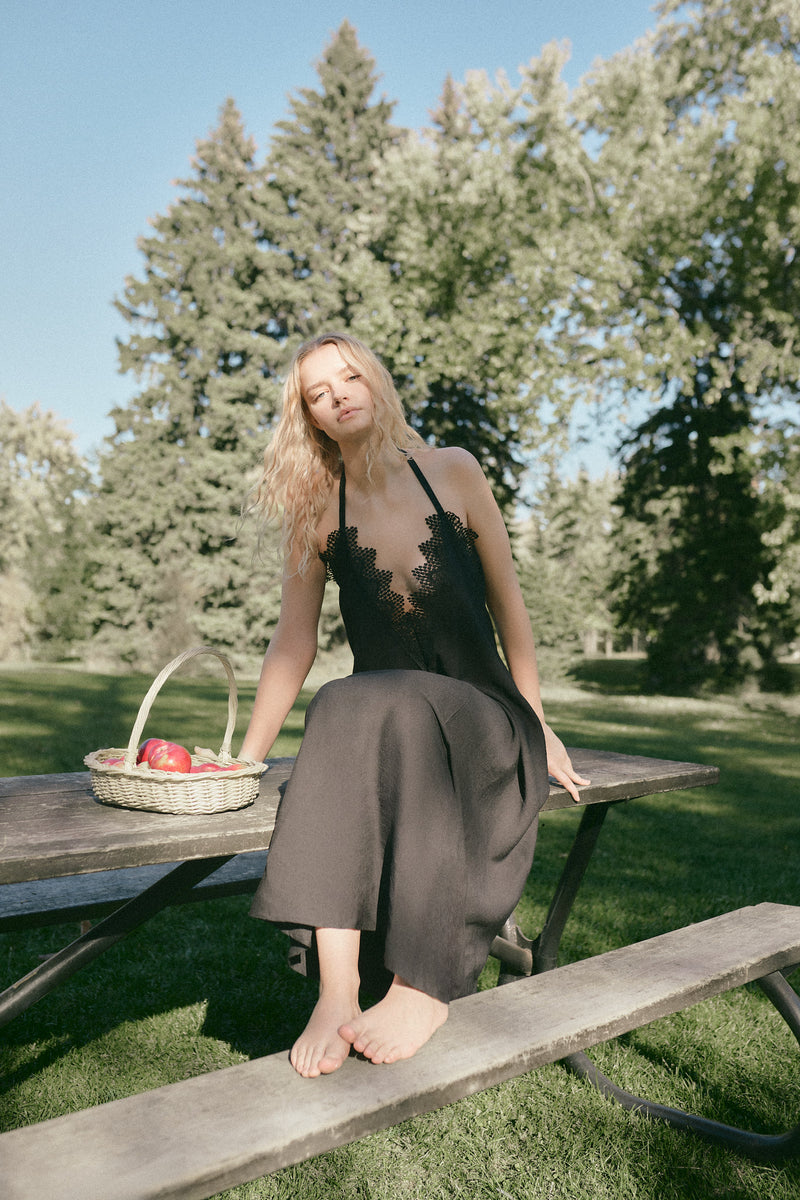 Vestido Negro Encaje