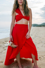 Top rojo