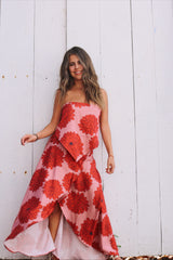 Scarf top cereza