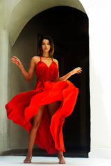 Rojo trenzado
