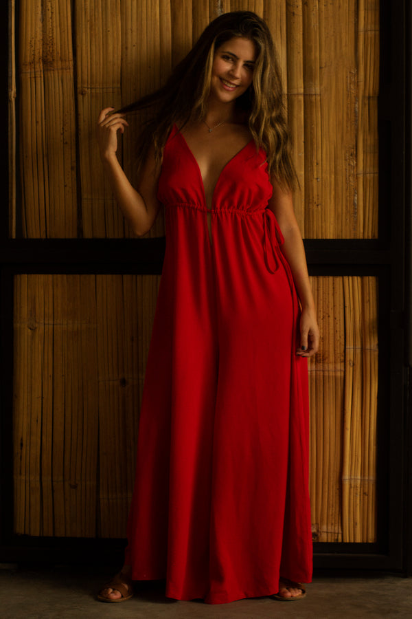 Jumsuit rojo