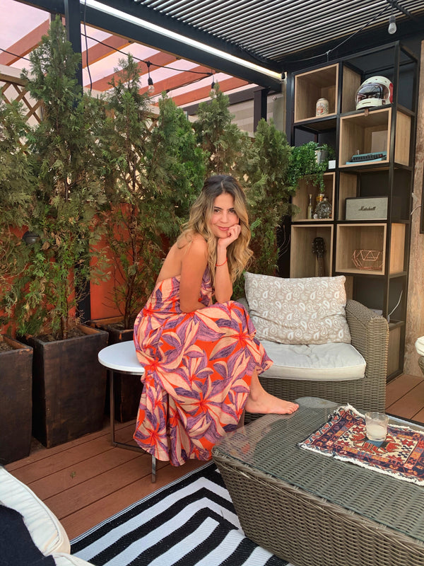 Vestido talla única Espía Naranja