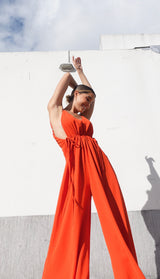 Jumpsuit terracota